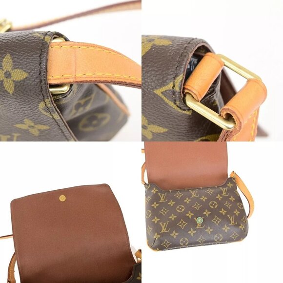 LOUIS VUITTON Musette Tango Short Shoulder Bag Monogram Leather - Picture 9 of 16